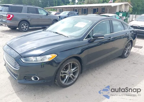 2014 Ford Fusion Titanium z USA, uszkodzony, nr VIN 3FA6P0K95ER281792